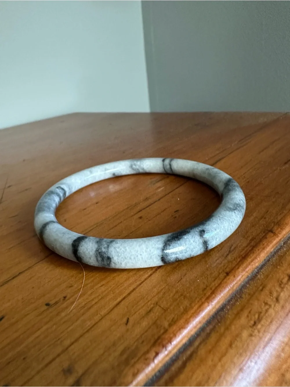 Vintage Grey Marble Bracelet